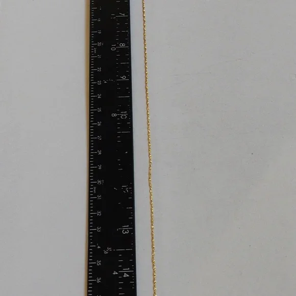 Flash Sale!14 K yellow gold necklace - Picture 9 of 12